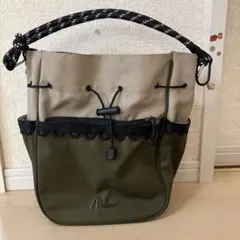 mumu & co しまむら　巾着バッグ