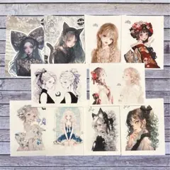 ⓔ国内作家様 オリジナルステッカー 10枚セット