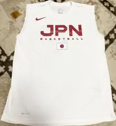 【美品】ジャパン 日本代表 バスケットボール タンクトップ Lサイズ