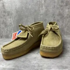 新品タグ付き✨Clarks クラークス ワラビー ベージュ UK4 1/2 D