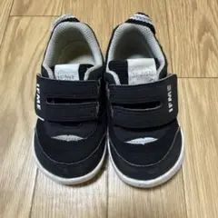 IFME 黒 スニーカー ベルクロ