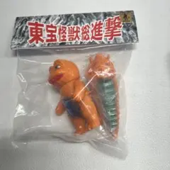 サンガッツ本舗　ミニラ＆モスラ　ソフビ　ワンフェス Amazon.co.jp: サンガッツ本舗 ミニラ＆モスラ幼虫 ワンダー