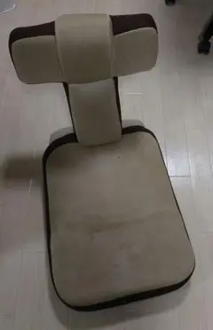 ゲーミング座椅子 ベージュブラウン