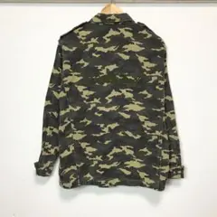 レディース ミルクフェド ミリタリー コンバットジャケット デカロゴ カモ 迷彩