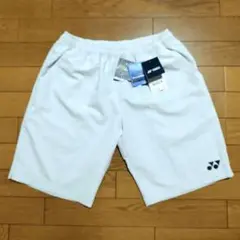 【未使用】ヨネックス ハーフパンツ 15150 アイスグレー M