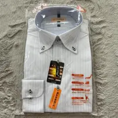 新品 i-shirt アイ シャツ ビジネス シャツ ストライプ グレー