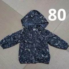 トイザらス　キッズ　ベビー　80cm 宇宙柄　薄手　シャカシャカアウター