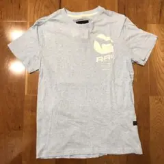 新品未使用品　ジースターロゥ メンズTシャツ　Mサイズ　水色