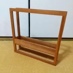 木製 2段 スリッパラック ふるさと納税返礼品 サイズ48×10×48(cm)