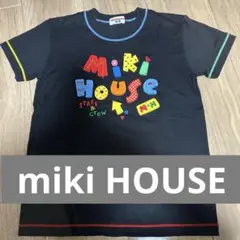 MIKI HOUSE カラフルロゴ Tシャツ