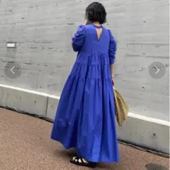 新品未使用 アメリ MEDI COLOR TIERED VOLUME DRESS
