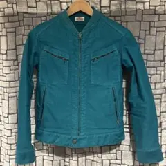 ハリウッドランチマーケット ライダースジャケット ブルゾン HRM ハリウッドランチマーケット ライダースジャケット/ブルーブルー
