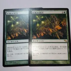 MTG 虹色の前兆 2枚セット