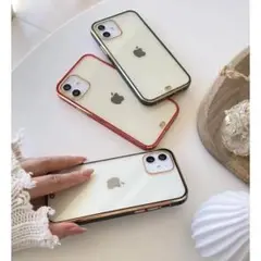 iPhone12mini ケース 大人気 背面クリア 耐久性