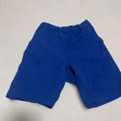 110サイズ 青 ハーフパンツ