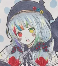 魔法少女ノ魔女裁判　城ヶ崎ノア　手描きイラスト