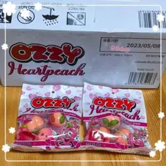 OZZY オージー ASMR モッパン ももグミ ピーチグミ 3個入り 2袋