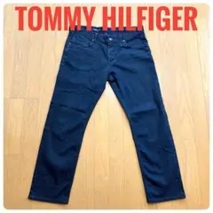 TOMMY HILFIGER ダークブルー ヒルフィガーデニム ストレッチ 36