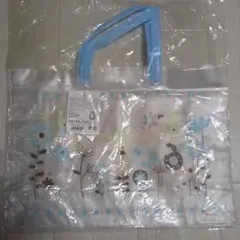 le Sucre ルクシュル 水色 プールバッグ　ビニールバッグ