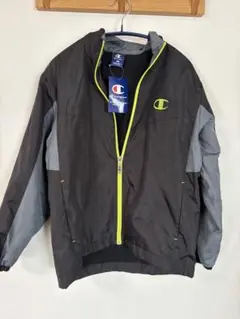 Champion ジャケット 160サイズ 黒/グレー