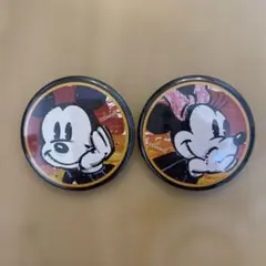 ディズニー　缶バッチ