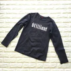 【匿名配送】エッジルパート《L》長袖Tシャツ　ロンT　長袖カットソー　メンズ　黒