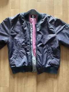 stussy dyed nylon bomber jacket