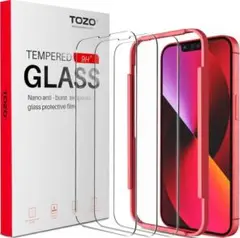 iPhone 13 ミニ スクリーンプロテクター5.4インチ 3パック