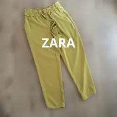 ZARA ジョガーパンツ　マスタード　イエロー