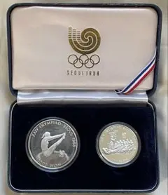 値下げ！ソウルオリンピック記念銀セット 値下げ！ソウルオリンピック記念銀セット - メルカリ