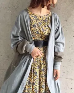 ミリタリーシャツガウンコート