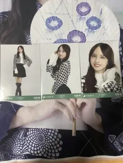 乃木坂46 佐藤楓　生写真　大感謝祭　千鳥格子　コンプ