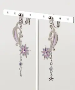 ANNA SUI アナスイ シューティングスター イヤリング ステンドグラス風