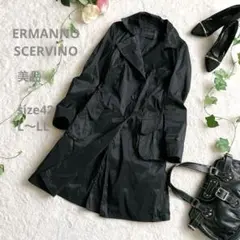 エルマンノ・シェルヴィーノ ヴィンテージ イタリア製 スプリングコート BK