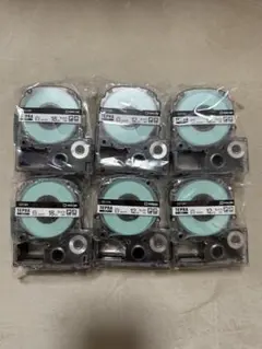 キングジム テプラテープ PRO 白テープ 12㎜4個18mm2個新品未開封