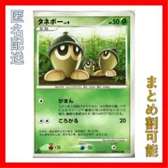 ポケモンカード　タネボー