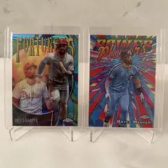 topps chrome Bryce Harper ブライスハーパー ２枚セット