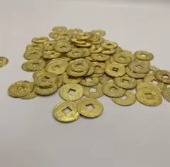 ゴールデンドラゴン＆フェニックスをモチーフ重厚感のある合金製の装飾コイン6枚セッ