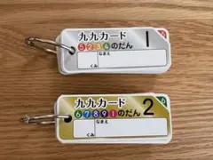 九九カードセットと計算表ポーチ