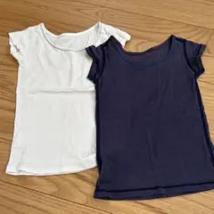 ベビー用ユニクロ肌着80センチ　半袖　2枚