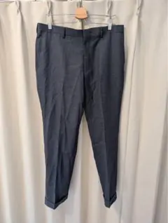 【ウォッシャブル】パンツ ノータック スラックス 無地 リッケンバッカー 秋冬