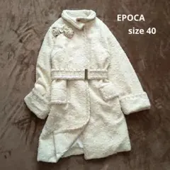 美品 エポカ EPOC Aツイードコート