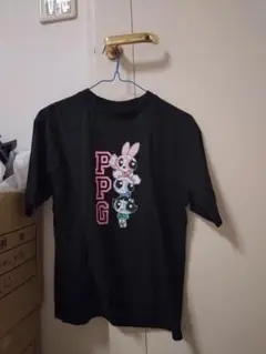 PPGキャラクター Tシャツ 黒