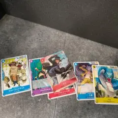 ワンピースカード5枚