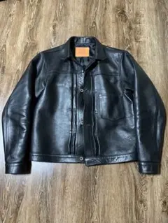 本日限定値下げ‼️超美品　使用2.3回のみ　ジェラード　44レザー　XL JELADO 44Leather Jacket(44レザージャケット) Horse hide Semi