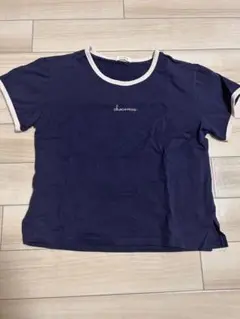 chocomee ネイビー 半袖Tシャツ