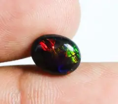 #B51 ブラックオパール 8×6mm 1ct