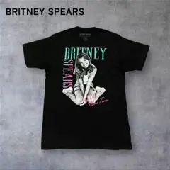【1246】BRITNEY SPEARSブリトニースピアーズアーティストT黒M