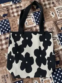 花柄トートバッグ