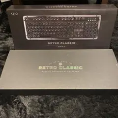 AZIO RETRO CLASSIC BlueToothキーボード 黒